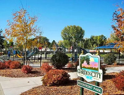 Riverfront Park in Garden City, Idaho